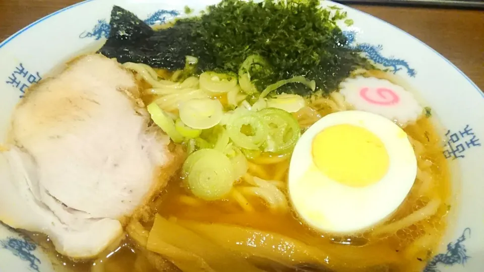 【4/1は創始者の命日】
東池袋大勝軒
ラーメン小（170g、750円)
＋岩のり（100円）
＠東池袋、池袋
19061|大脇さん