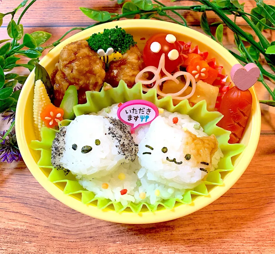 Snapdishの料理写真:今日のこども弁当☆お姉ちゃん|machiaoizuさん