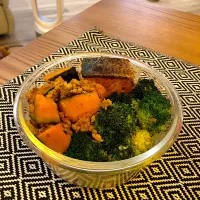 #pumpkin  #broccoli #salmon|phoebeblowさん