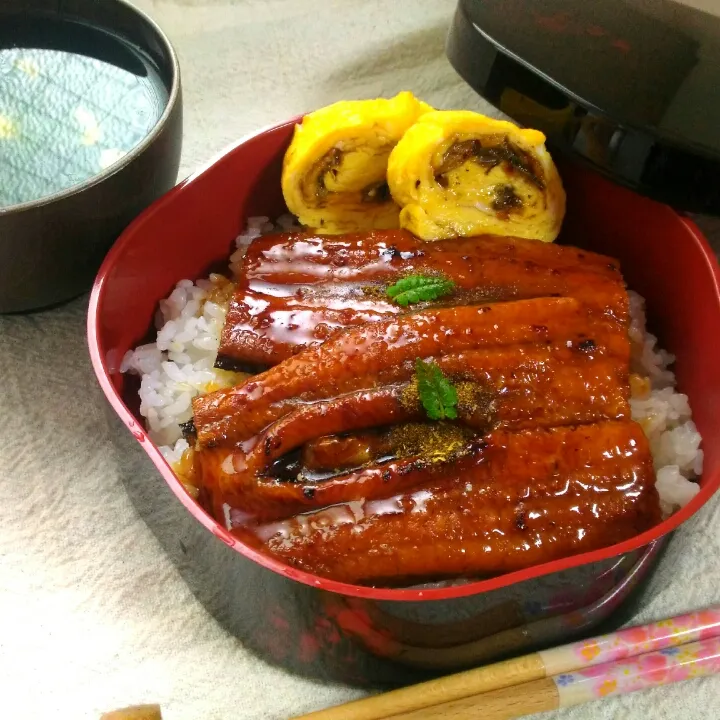 誕生日の鰻丼と鰻巻き＊|＊ゆき＊さん