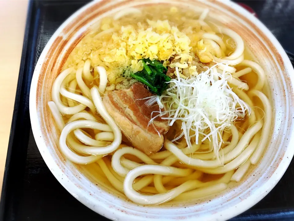 角煮うどん（中） ¥648|Blue Moon Caféさん