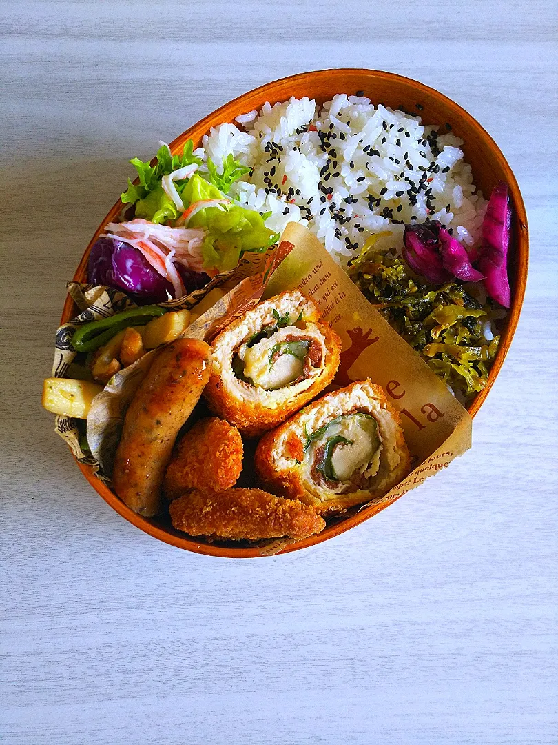 Snapdishの料理写真:わっぱ弁当|Noriko Sakaiさん