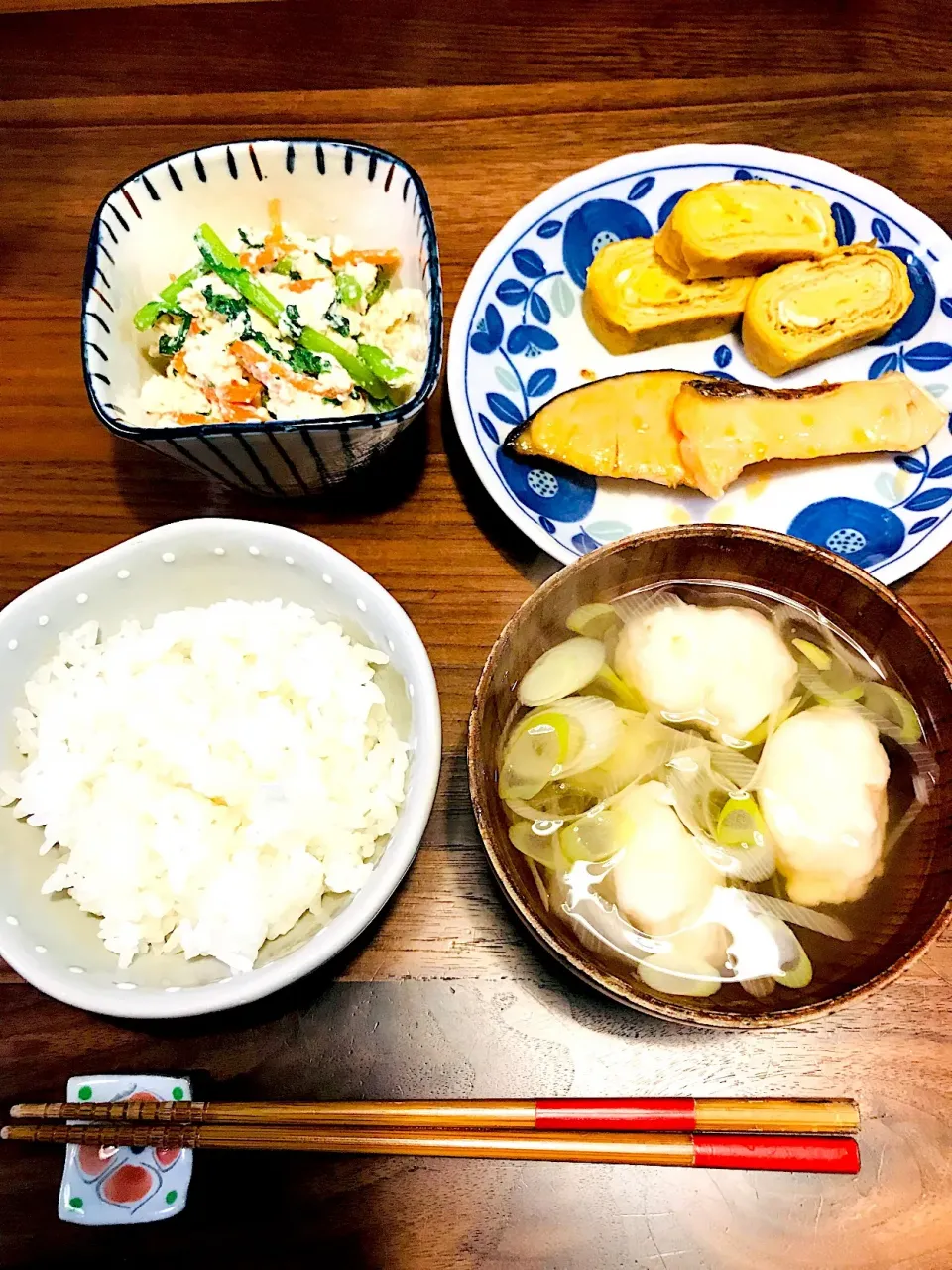 Snapdishの料理写真:朝ごはんみたいな夜ご飯|ayaro1004さん