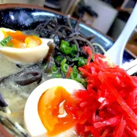 Snapdishの料理写真:#とんこつラーメン #わ蔵|japan_footripさん