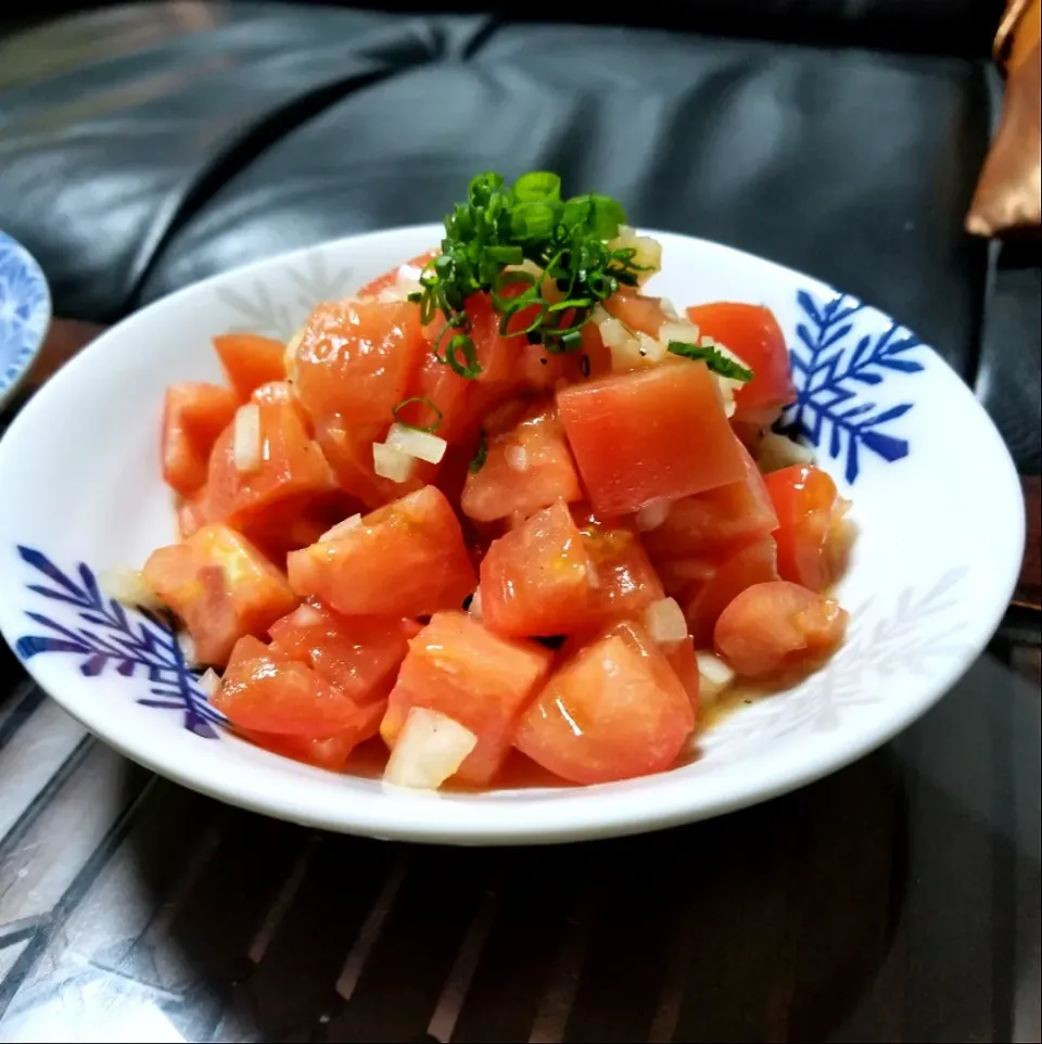 トマト🍅玉ねぎサラダ🥗♪(o^O^o)|dai.noriさん