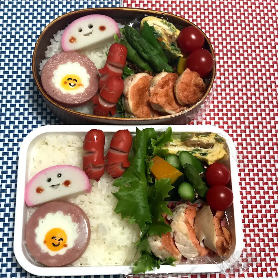 2019年4月3日 ムスコ&オレ弁当♪|クッキングおやぢさん