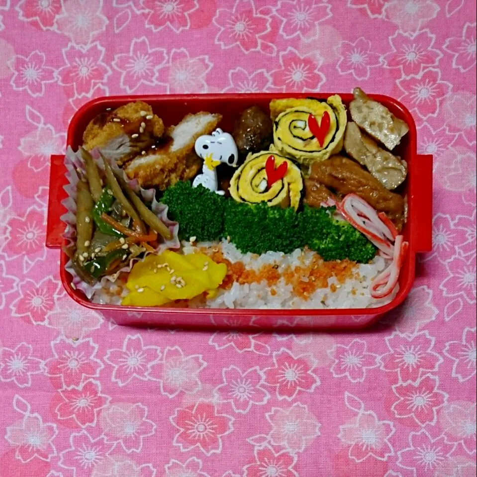 4/3…今日のお弁当🎵|美津子さん