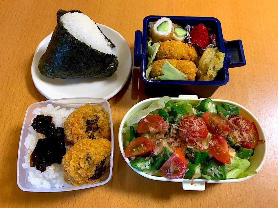 今日のお弁当♡2019.4.3.|kimikimiさん