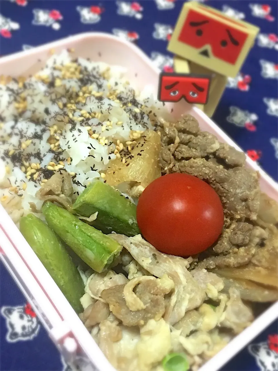 #お弁当修業中  #お花見弁当|ここ。さん