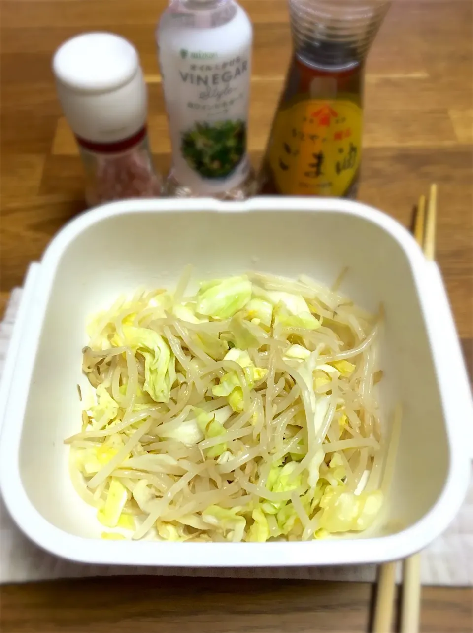 さっぱりレンチンナムル
 #オイルとかけるvinegar  #簡単料理|morimi32さん