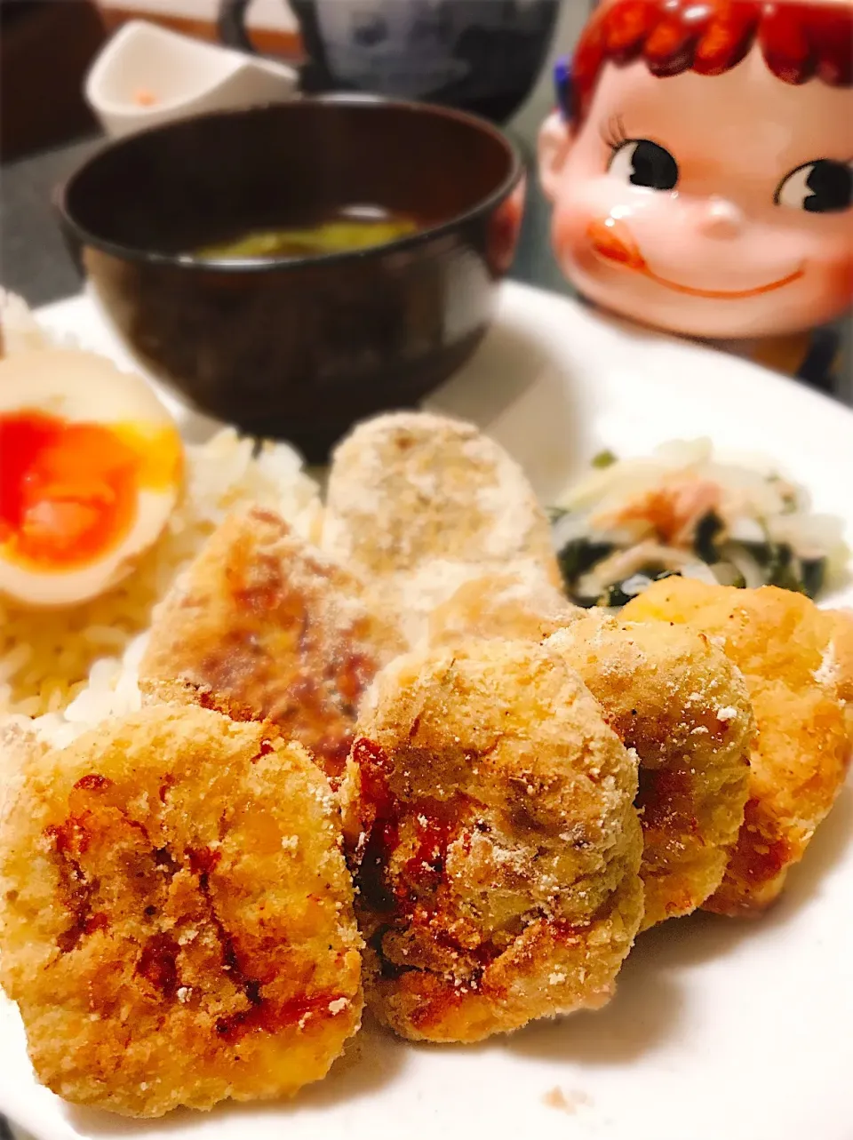 唐揚げ粉で簡単♡鶏ひき肉の揚げないチキンナゲット。|ぽき。さん