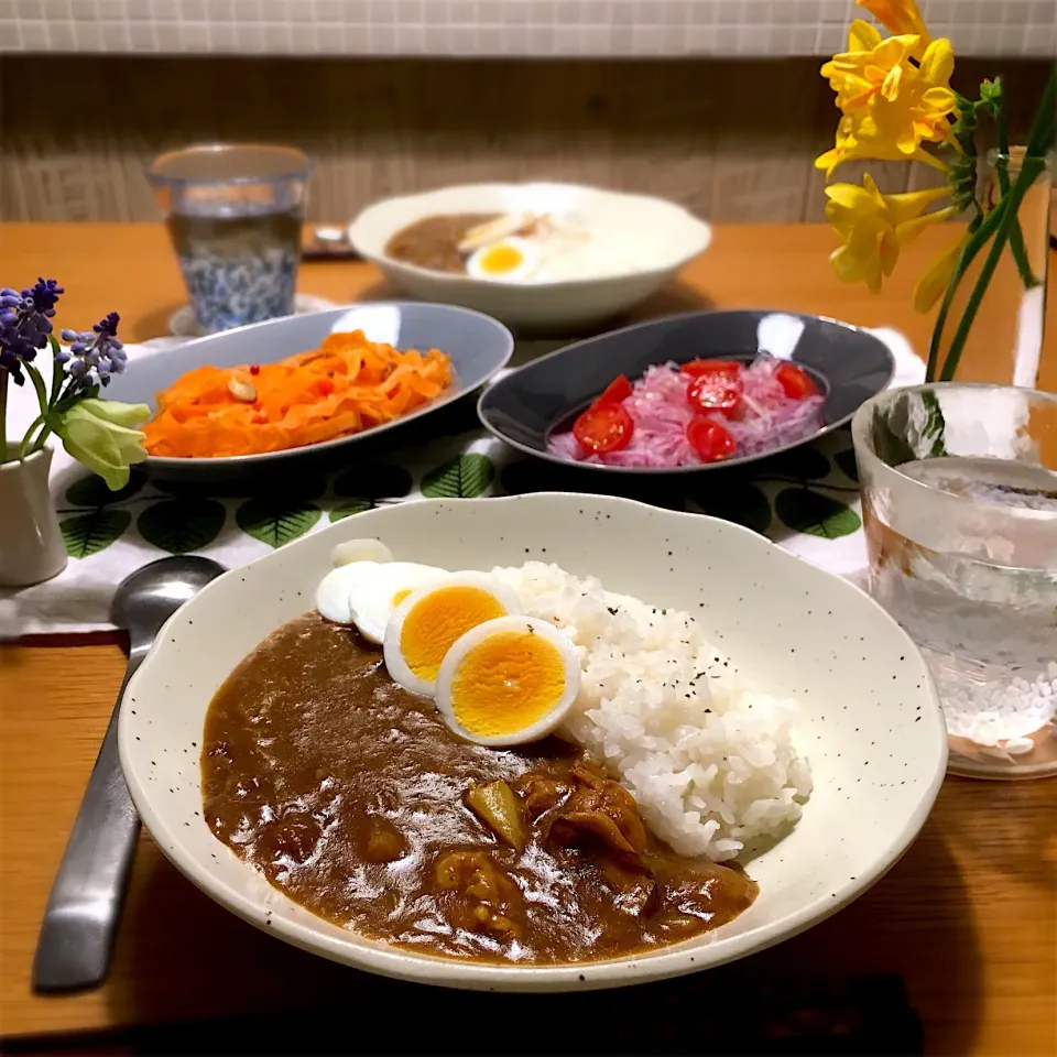 Snapdishの料理写真:大根とキャベツのカレー|むぎこさん