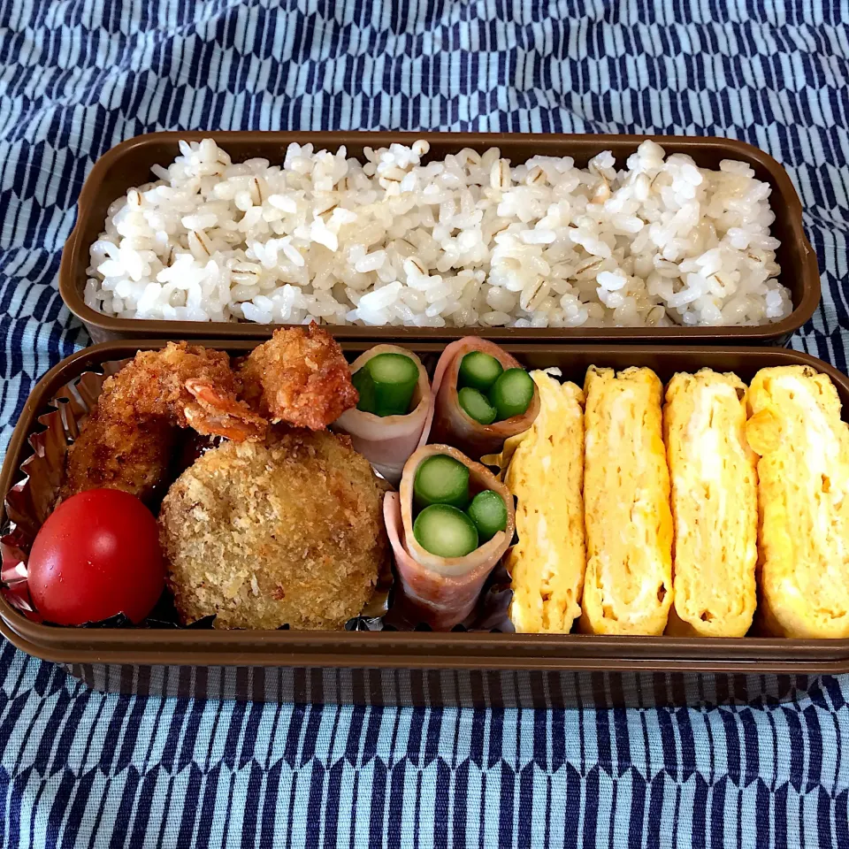 ☆今日のお弁当☆  パパのお弁当作り始めました。|hamamaさん