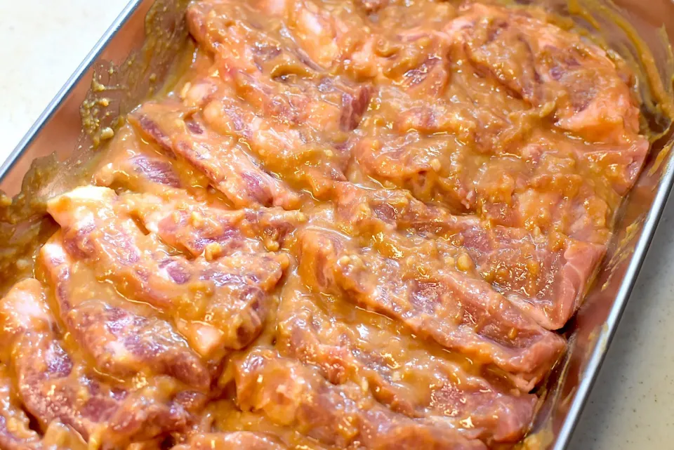 #豚肉の味噌漬け  #作り置き #お弁当用（一部）|dra-kichiさん