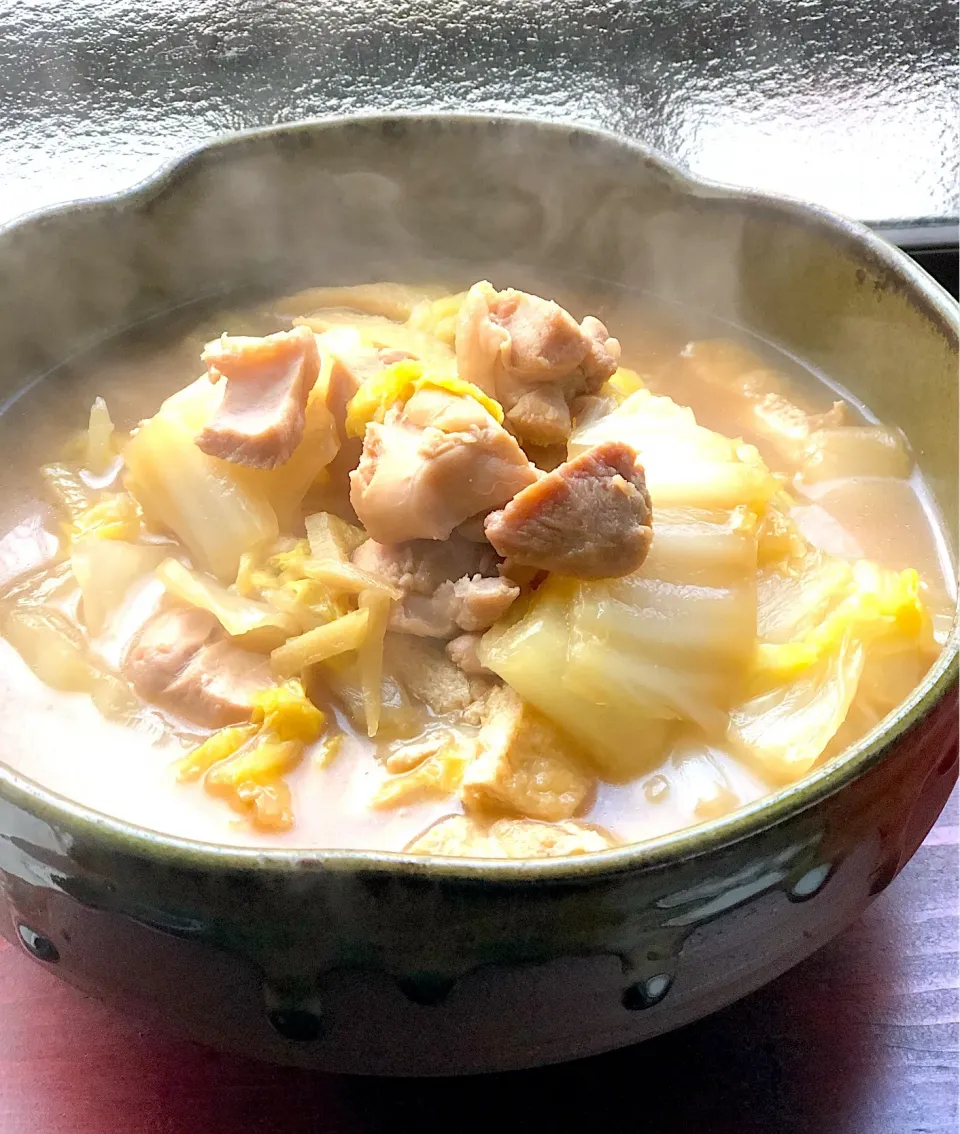 鶏肉と白菜の煮物|みっちんさん