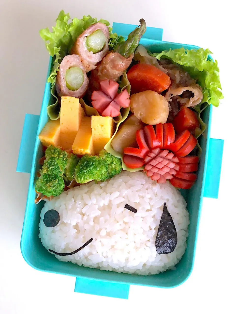 Snapdishの料理写真:スヌーピーおにぎり弁当♪|ikumonさん