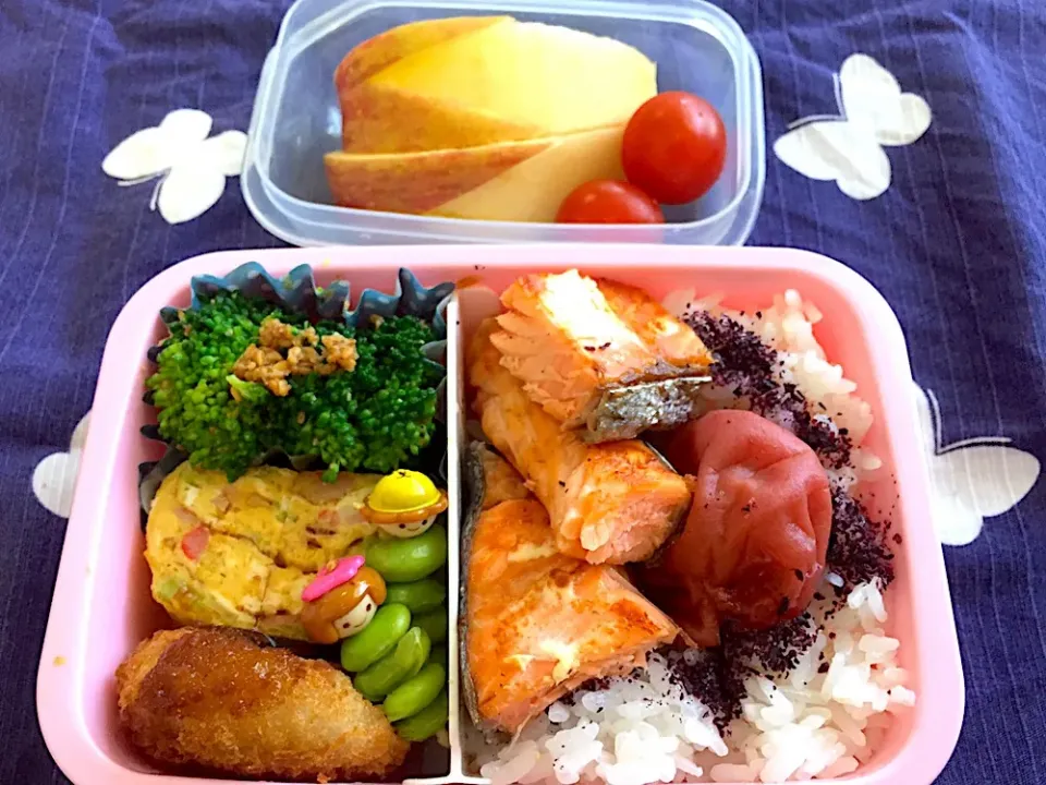 Snapdishの料理写真:2019/04/04学童弁当|さんだーさん