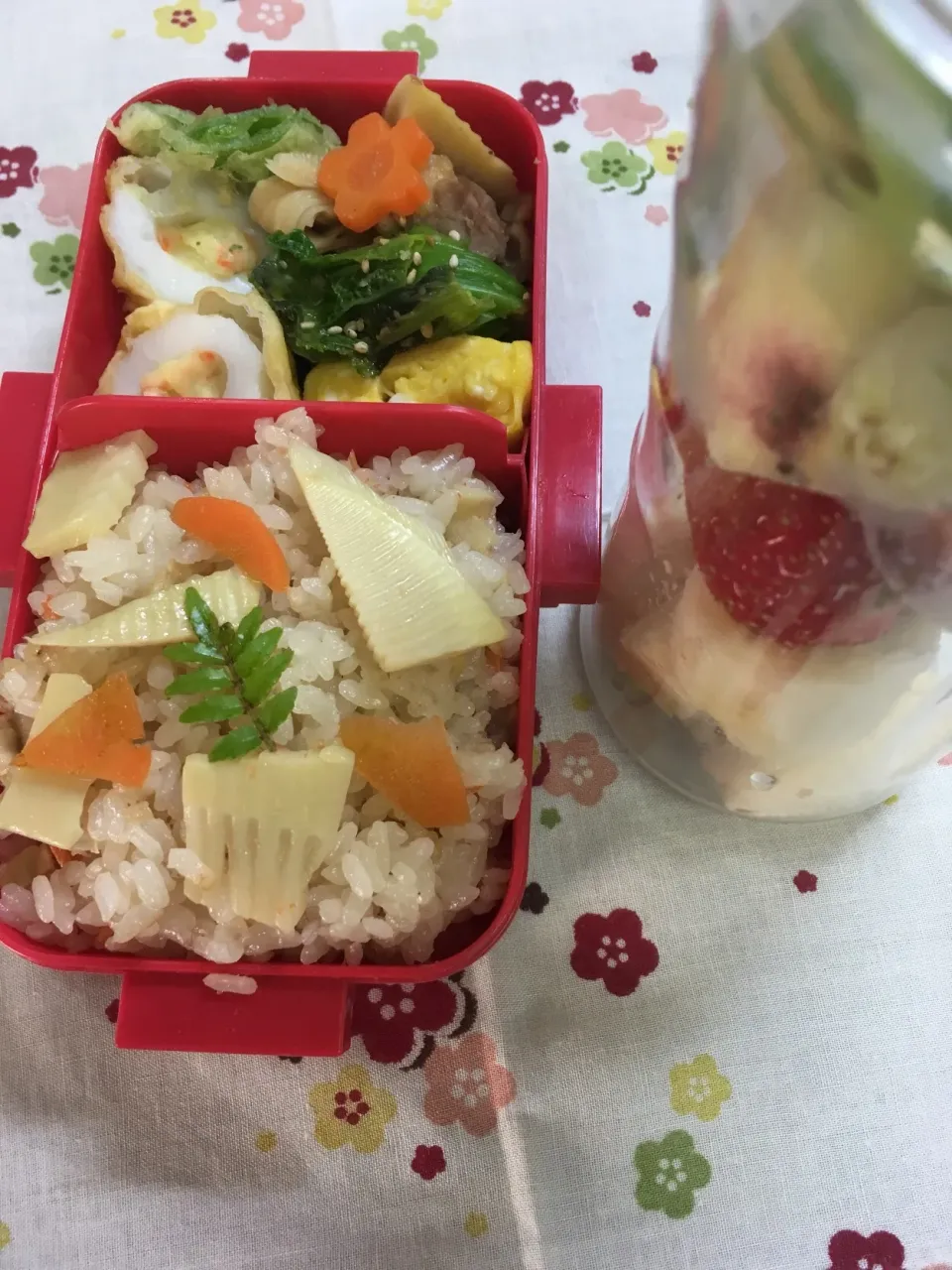 4月4日 筍弁当🍱|sakuramochiさん