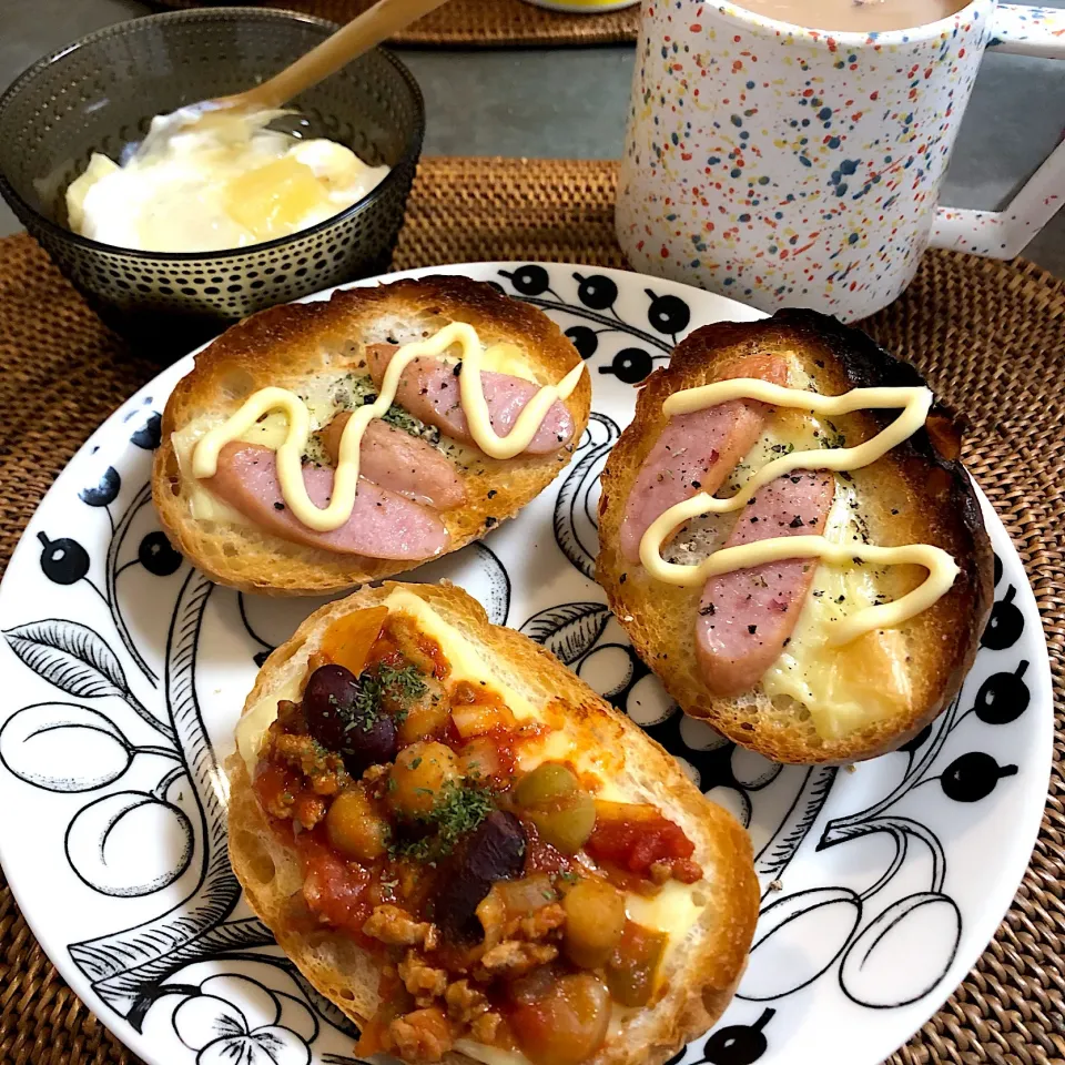 Snapdishの料理写真:朝ごぱん(´ω`)|nao子さん