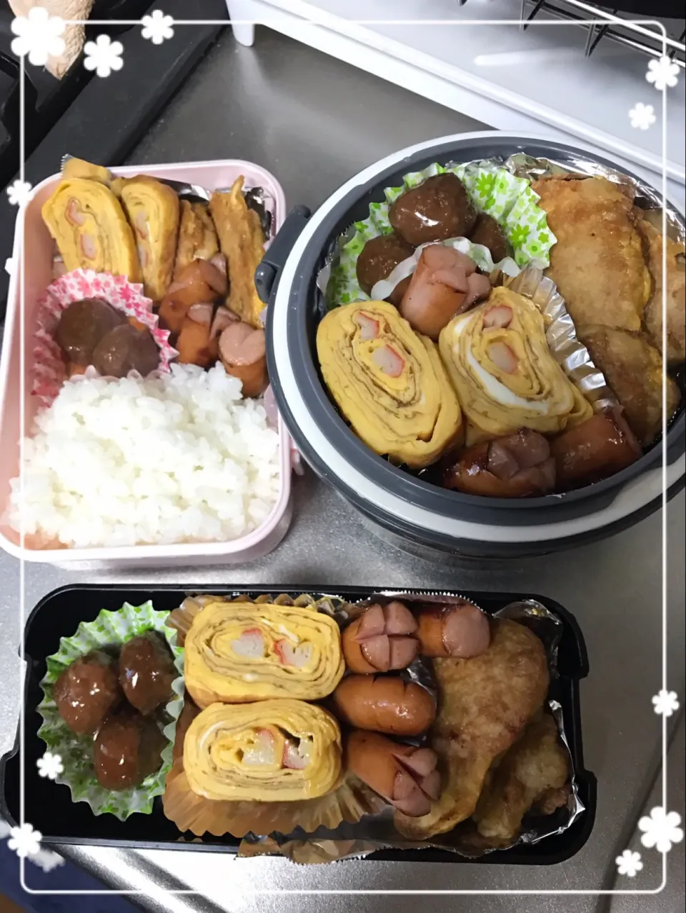 今日の 子供の お弁当🌸|Reoさん