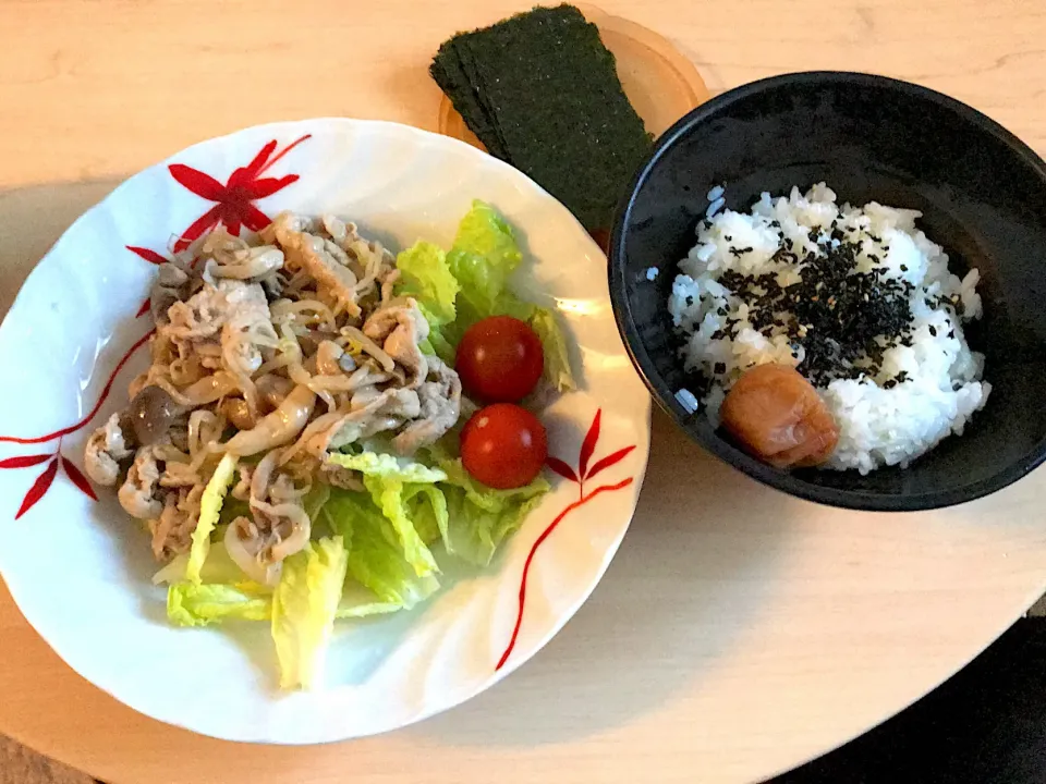 4月4日昼食|ばぁさんさん