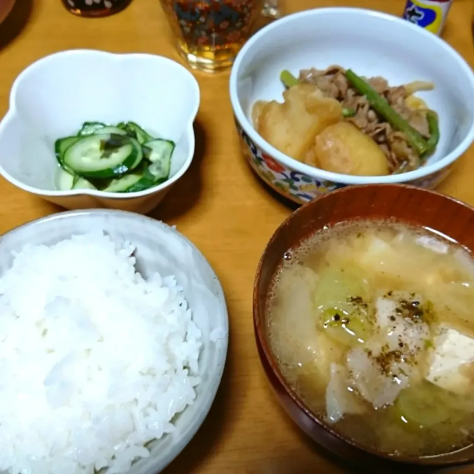 平成31年4月4日(木)晩ごはん😊|しまだ ちえこさん