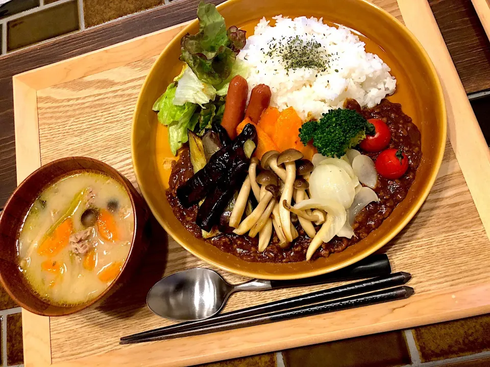 たっぷり野菜のキーマカレー🥕|Wanchanさん