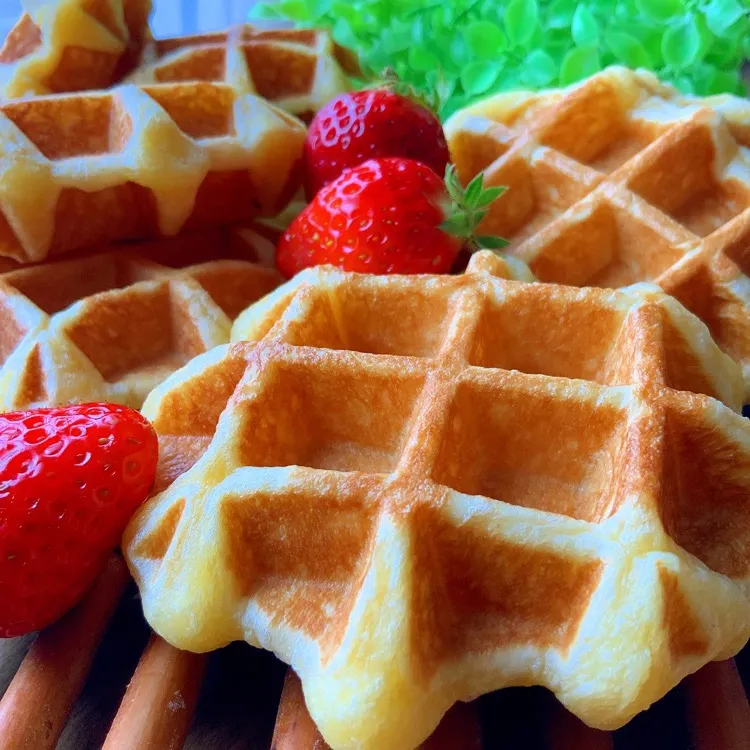 ぷらっとさんの料理 ❤️België waffle / リェージュ❤️|9421beruさん