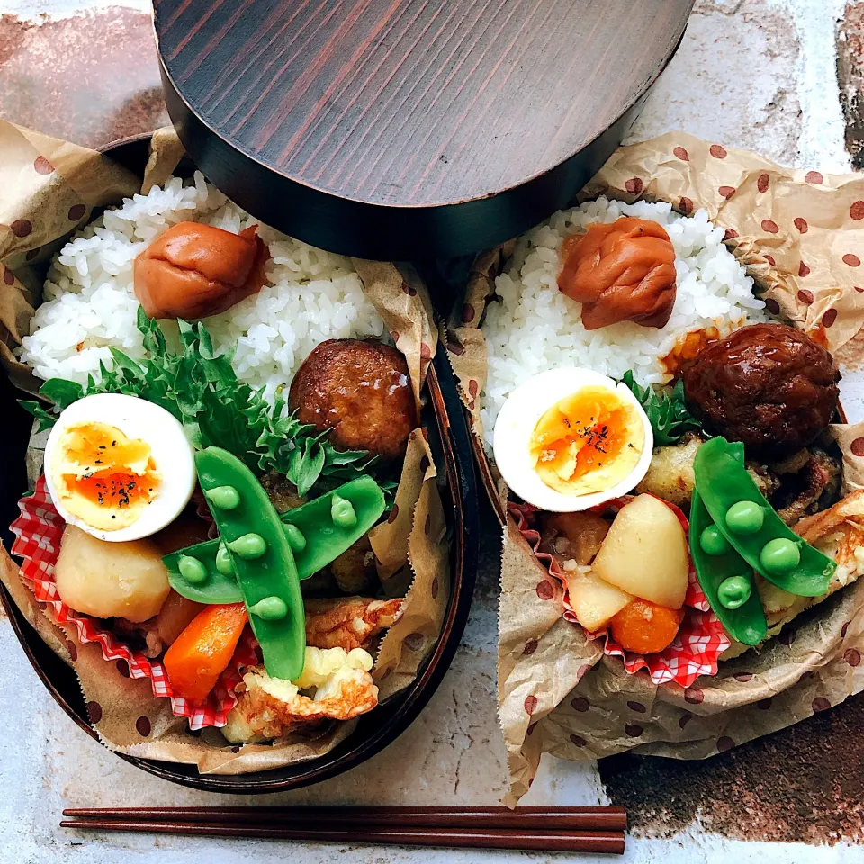 Snapdishの料理写真:2人弁当～💞|Rie Naganoさん