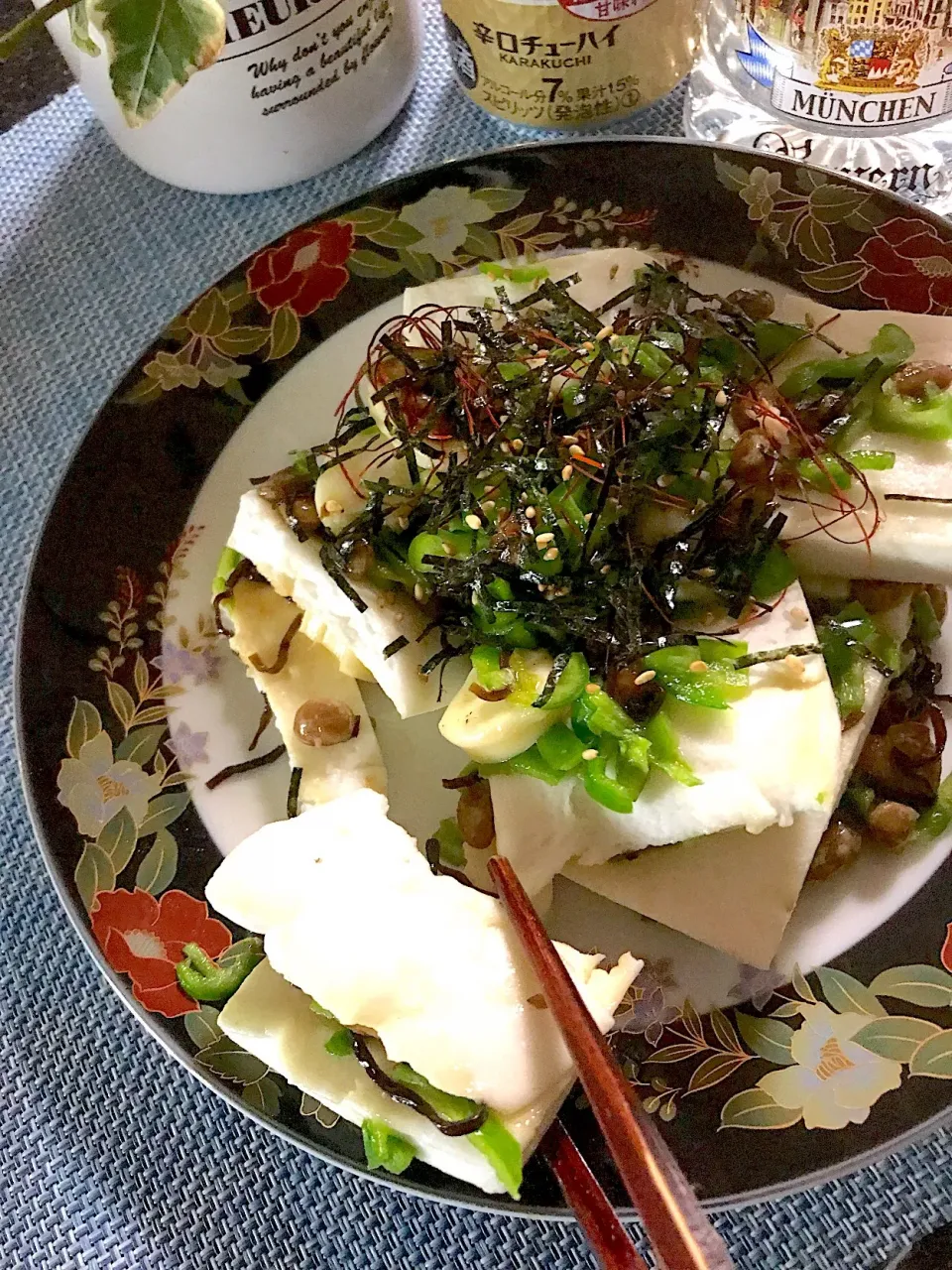 Norikoさんの料理 オトナのおつまみ。
刻み納豆ピーマンはんぺんはさみ焼き|シュトママさん