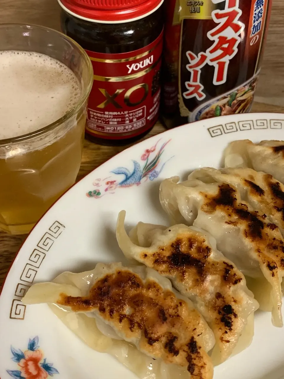 餃子🥟と言えばビールでしょ🍺|nononkoさん