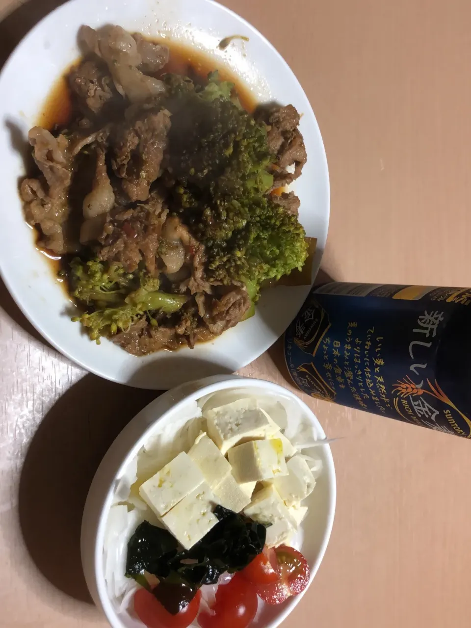 豚肉ブロッコリーにんにく炒め！|ごはんーさん