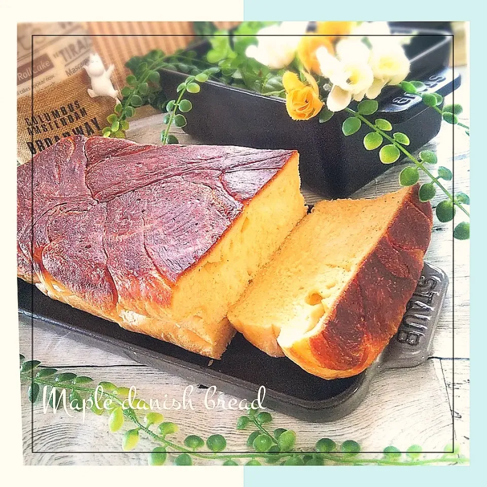 メイプルデニッシュ食パン|めぐチー🌿さん