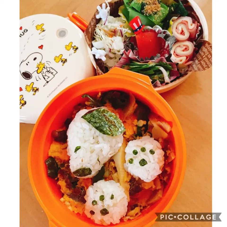 Snapdishの料理写真:SNOOPY in 青椒肉絲|sana.ayaさん