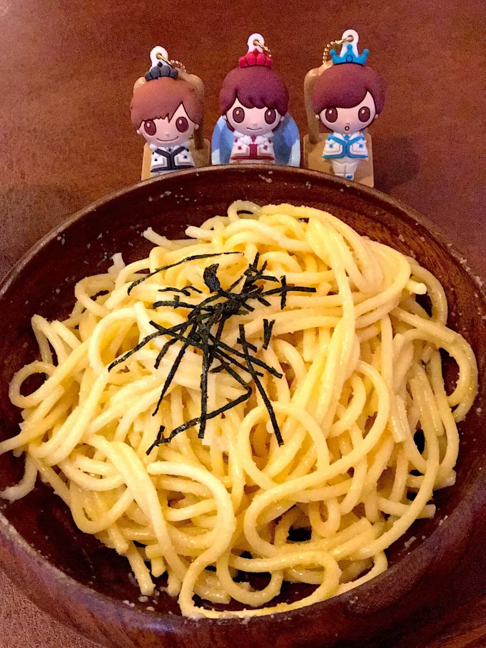 明太子パスタ🖤❤️💙|なぎさん