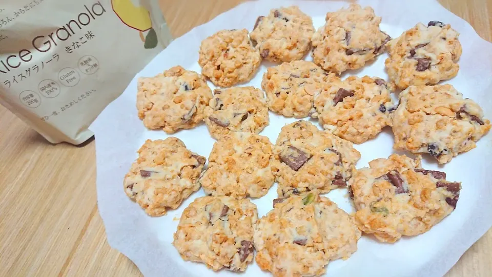 ライスグラノーラチョコクッキー|やっちさん