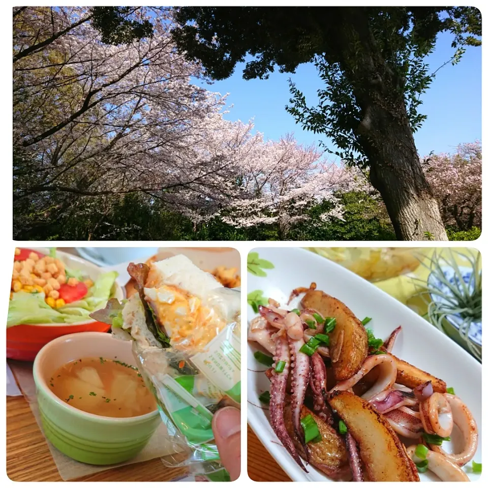 いかとポテトフライのガリバター|とまと🍅さん