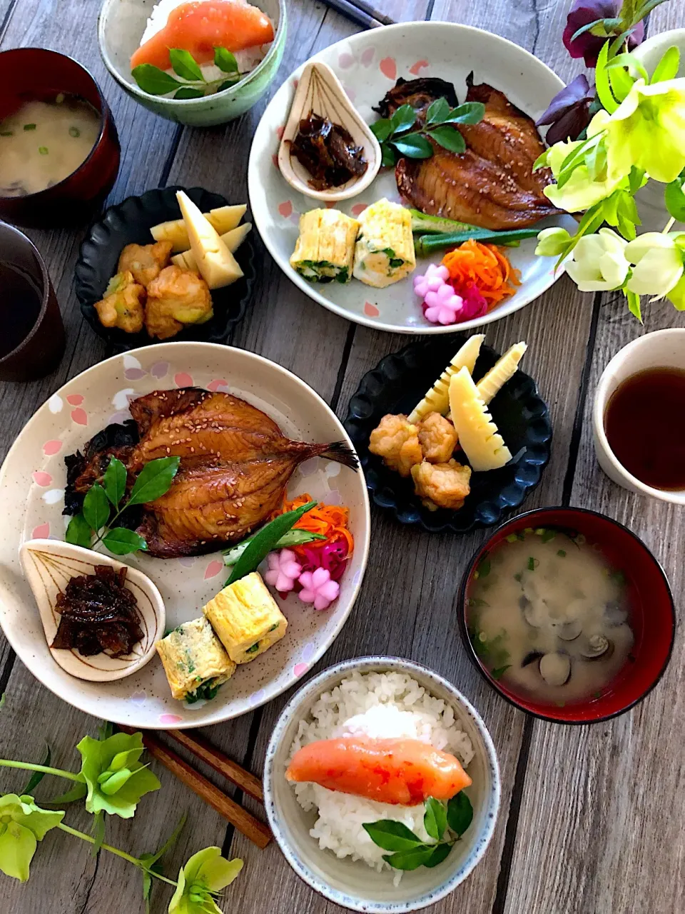 明太子ごはんの朝ごはん|@keijunrinさん