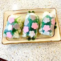 桜サクサク 生春巻き