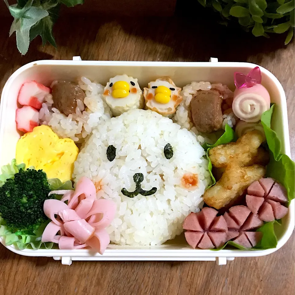 4月3日のちびちゃん弁当♪|あやちゃんママさん