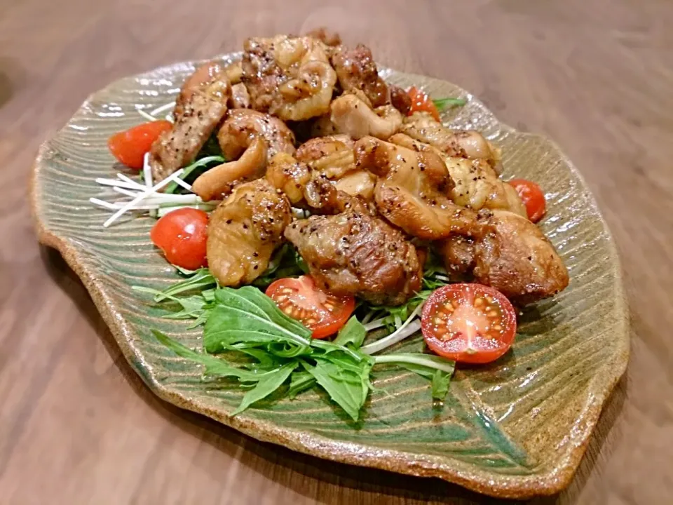 鶏のスパイス醤油焼き|古尾谷りかこさん