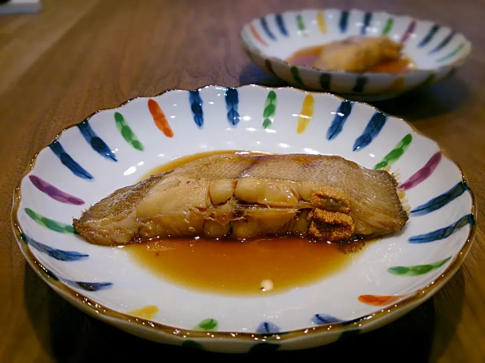 鰈の煮付け|古尾谷りかこさん