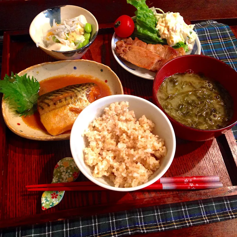 Snapdishの料理写真:先日の夕食😊|naonaomimichanさん