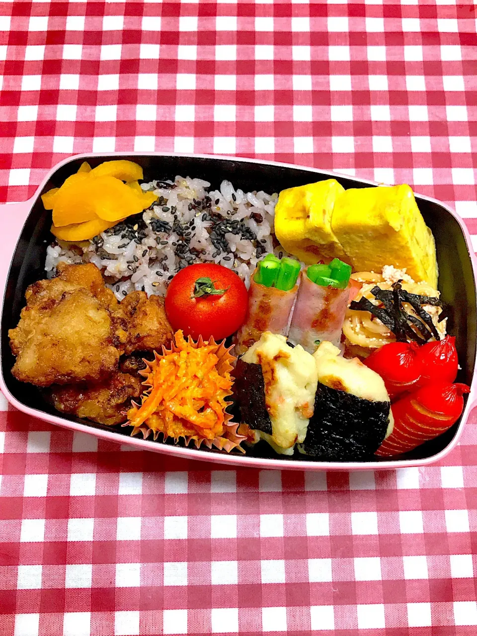 🖤4月7日お弁当🖤|あーさん