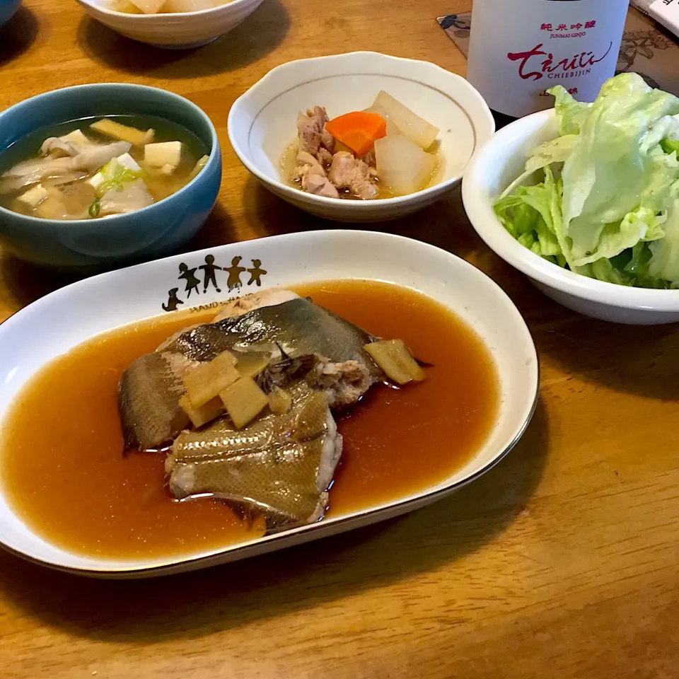 Snapdishの料理写真:鰈の煮付け|もえさん