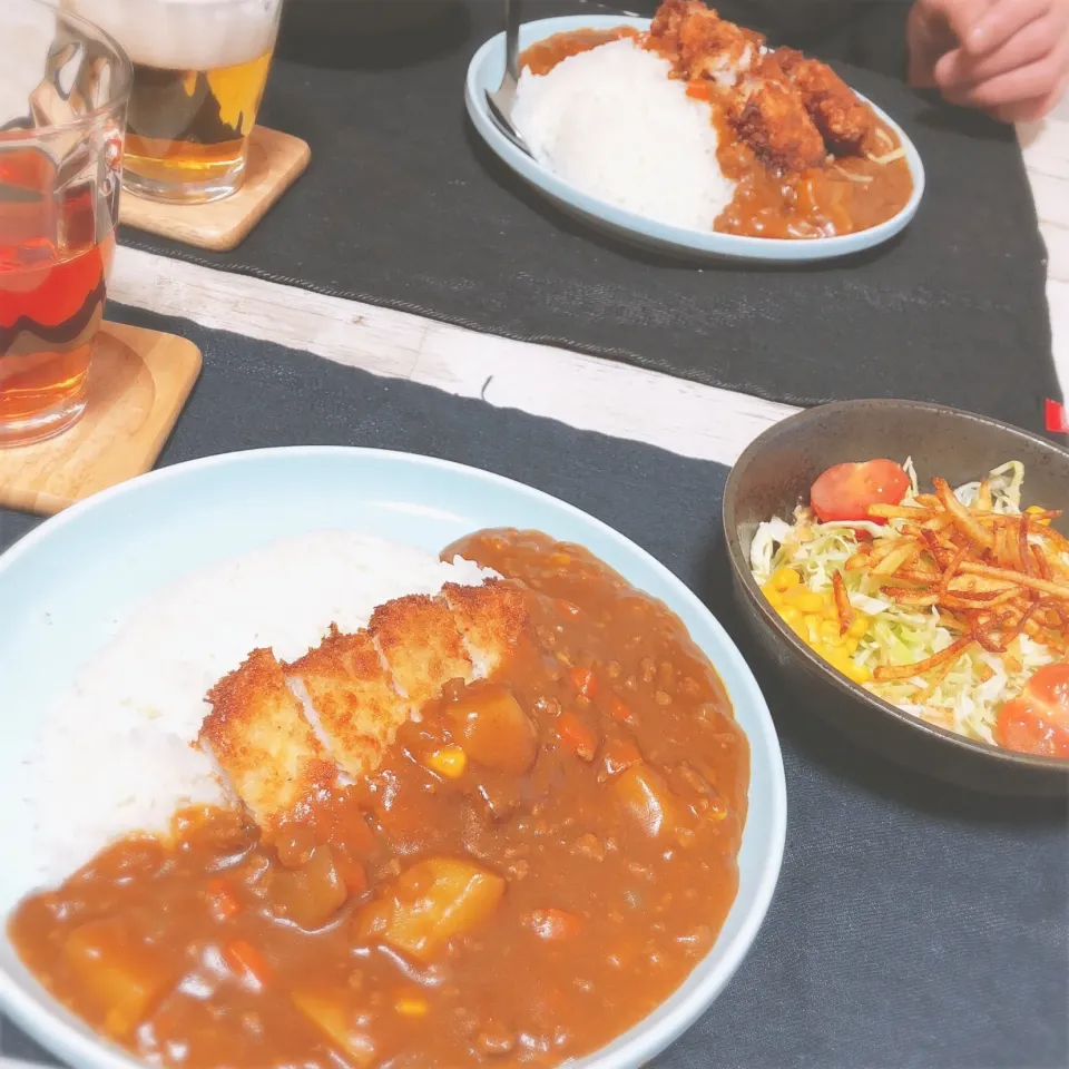 4/7 簡単に夜ご飯🍛|☁︎s*a ☁︎さん