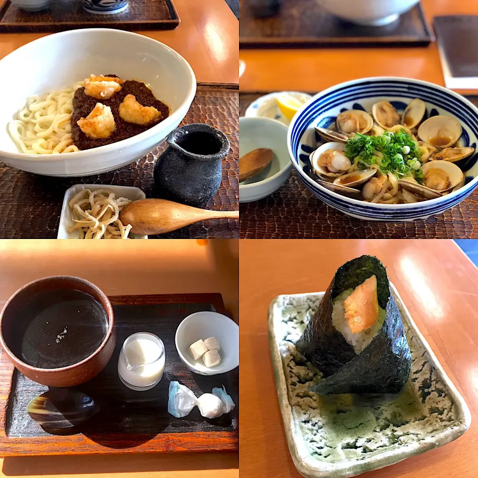 薬膳トマト海老カレーうどん&蛤ニンニクバターぶっかけ💓|かおり🐰さん