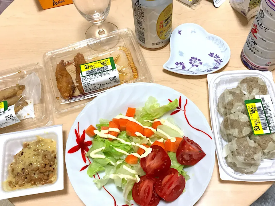 4月7日夕食|ばぁさんさん