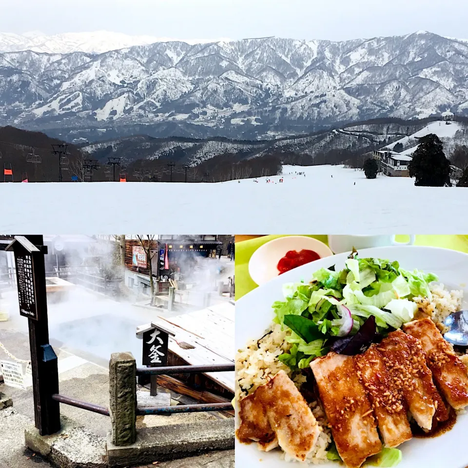 今シーズン最後のゲレ食⛷野沢温泉スキー場✨|ミッチ☆ママさん