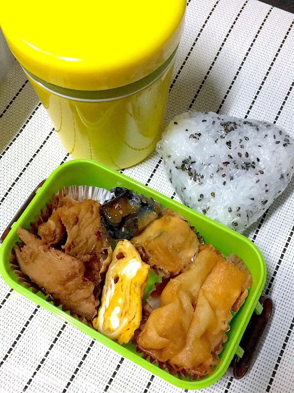 Snapdishの料理写真:4/8旦那さん弁当|あーさん